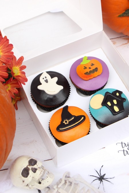 Halloween 2D cupcake válogatás 4BOX 6 990Ft