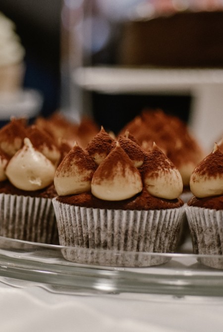 Desszertasztal - bazsarózsával